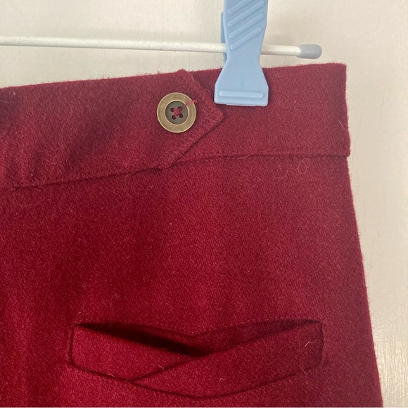 ModCloth Red Wool Skirt - Picture 6 of 6